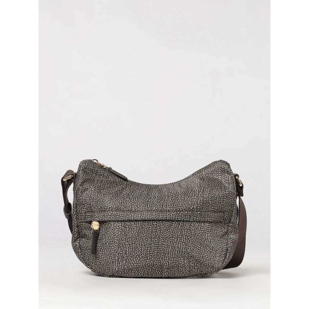 Borbonese Women Luna Polka Dot Recycled Nylon Borbonese Crossbody Bag